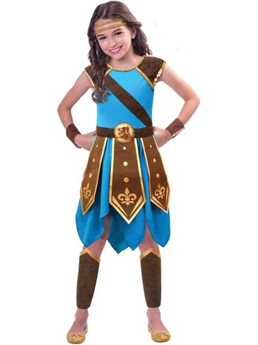 Wondrous warrior girls costume - girls,