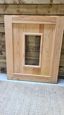 EXTERNAL STABLE LIGHT GLAZED DOOR- UNFINISHED