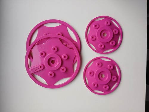 New rolly toys pink pedal - new,