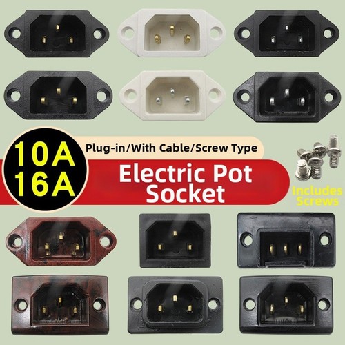 Pre wired hole - 3-hole, socket