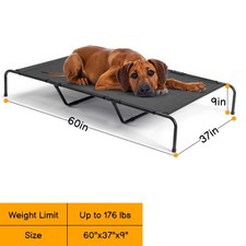 60in Cooling Elevated Dog Bed