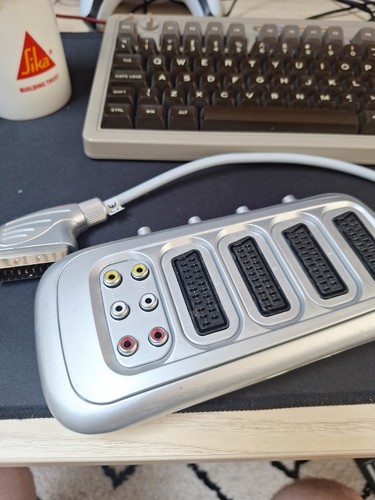 Way scart splitter video - splitter,
