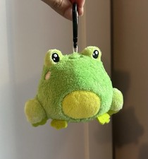 Green Frog Plush Keychain