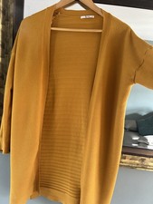 Womens Casual Mustard Cardigan