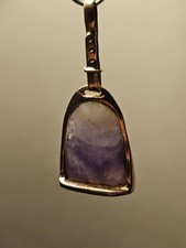 9ct Blue John pendant antique