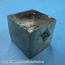 Pyrite crystal cube spain - pyrite,