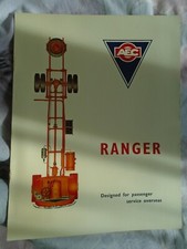 AEC Ranger Bus brochure Aug 1964 UK market