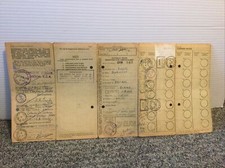 CLASSIC VINTAGE RF60 LOGBOOK MEMORABILIA DURKOPP DIANA 1958 200cc