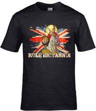 British Union Flag BRITANNIA Tshirt,Loyalist, Patriot