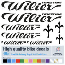 Wilier bike decals labels with