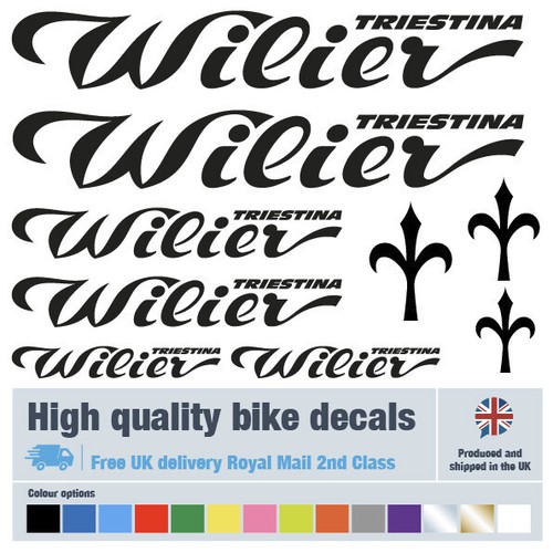 Wilier bike decals labels - , with