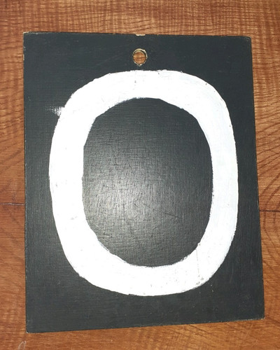 Hand made cricket - , scoreboard