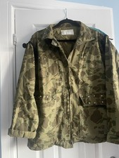 Zara Womens Army Camouflage
