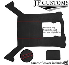 RED STITCH D GREY SUEDE