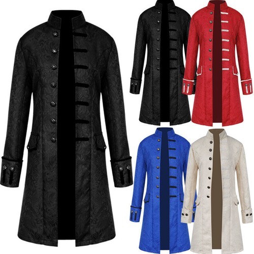 Retro men gothic jacket - retro, frock