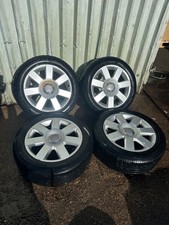 GENUINE MK1 AUDI TT ROADSTER - 16" ALLOY WHEELS & TYRES - 8N0601025M / 5X100