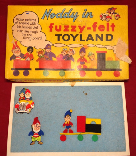 Vintage noddy toyland fuzzy - noddy, in