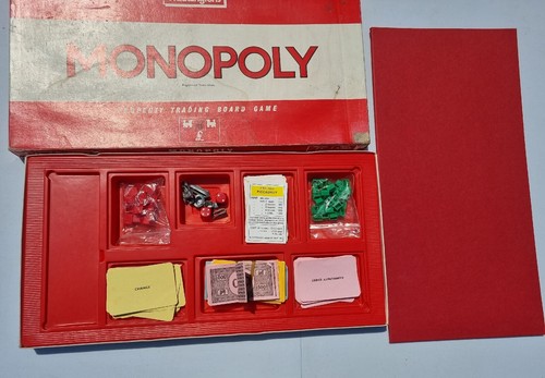 Monopoly board game complete - board,