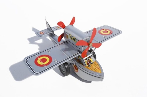 Propeller plane tin - plane, toy