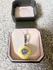 Juicy Couture Flower Cupcake Dessert Silver Charm In Box Bracelet Rare Genuine
