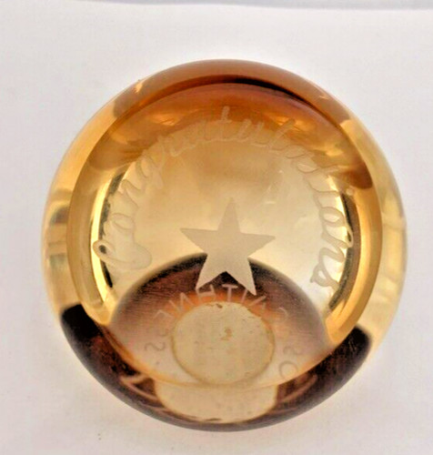 Caithness glass paperweight - caithness,