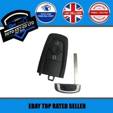 NEW REPLACEMENT 2 BUTTON REMOTE SMART KEY FOB CASE FOR FORD RANGER ECOSPORT ETC