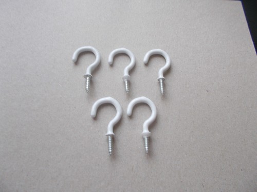 White screw shouldered cup - white, in