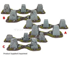 Dragons Teeth Tank Traps -