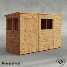 10X4 POWER PENT SHED WITH WINDOWS | T&G | B GRADE | AVAILABLE NOW !!!