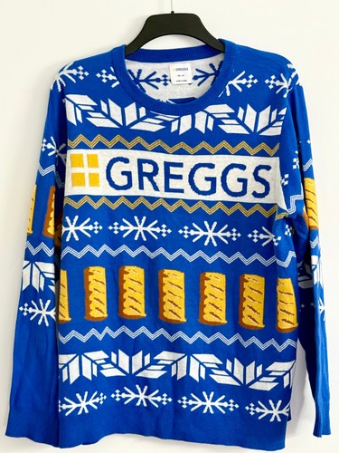 Greggs christmas jumper - christmas,