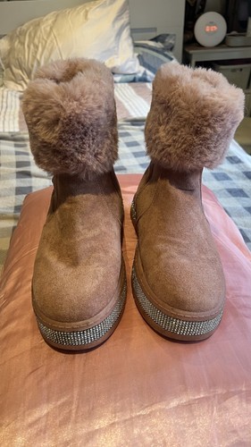 Dusty pink suede boots - dusty, a