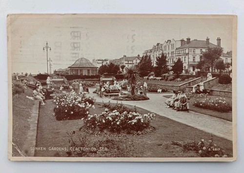 Vintage postcard sunken - vintage,