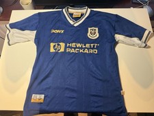 Vintage Pony Tottenham Hotspur Spurs Football Shirt Mens M Blue 1997-98 Away Top