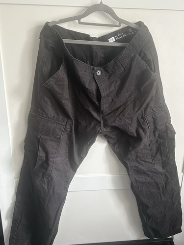 Black cargo trousers - f&f,