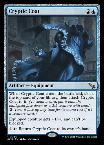 Mtg cryptic coat - cryptic, (foil)
