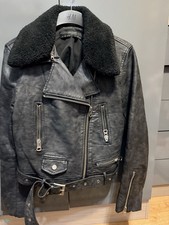 Zara Ladies Biker Black Jacket