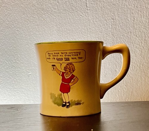 Vintage ovaltine mug little - mug,