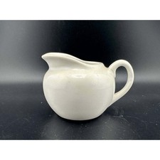 Vintage White Ceramic Creamer