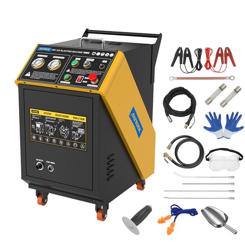 Dry ice blaster engine carbon - ice,