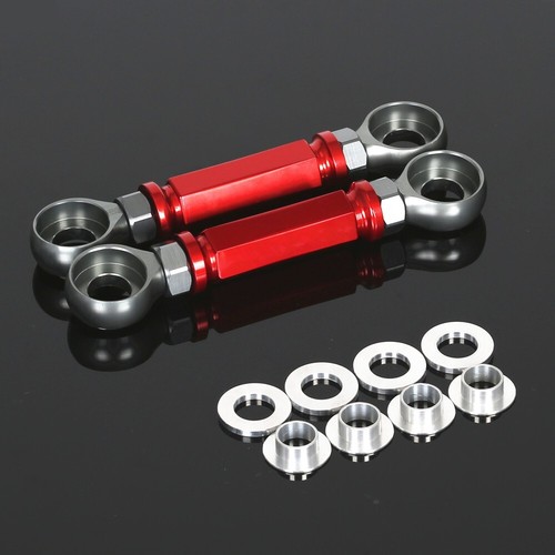 Red adjustable rear lowering - adjustable,