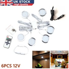 6x 12V Interior LED Spot Lights For VW T4 T5 Camper/Van/Caravan/Motorhome Light