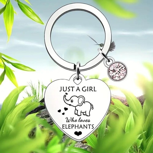 Cute elephant key chain - cute,