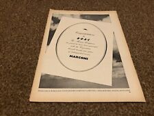 AC45 ADVERT 11X8 MARCONI