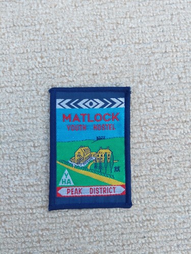 Matlock youth hostel patch - matlock,