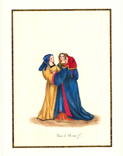 1860 1870 original watercolour - 1860-1870,