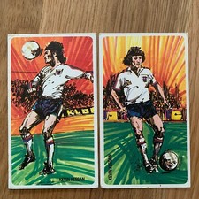 Shredded Wheat Nabisco - Kevin Keegan Keep Fit with the Stars - Cards No 1 & 2