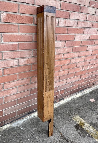 Antique fluted square - fluted,