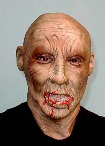 Zombie mask zed - mask, latex