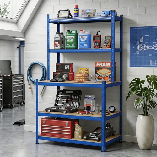 Heavy duty garage shelving - garage,
