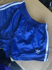 Adidas Nylon Sprinter Shorts Glanz Vintage Size L